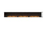 Ecosmart Fire Flex 158RC Right Corner Fireplace Insert - Black Finish / Stainless Steel Burner - ESF.FX.158RC